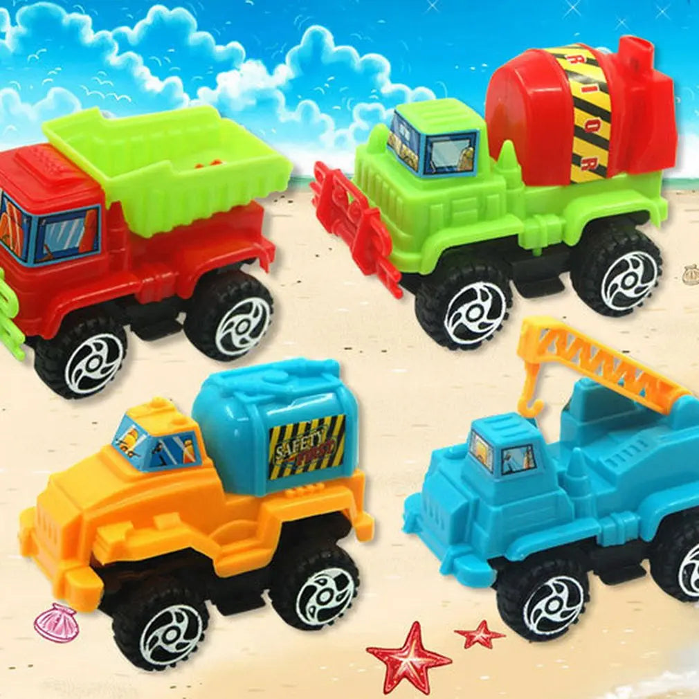 Pull Back Engineering Model Car Diecast Car Toy Vehicles Toy Cars For Boys Girls Classic Vehicle Toy Engineering Vehicle